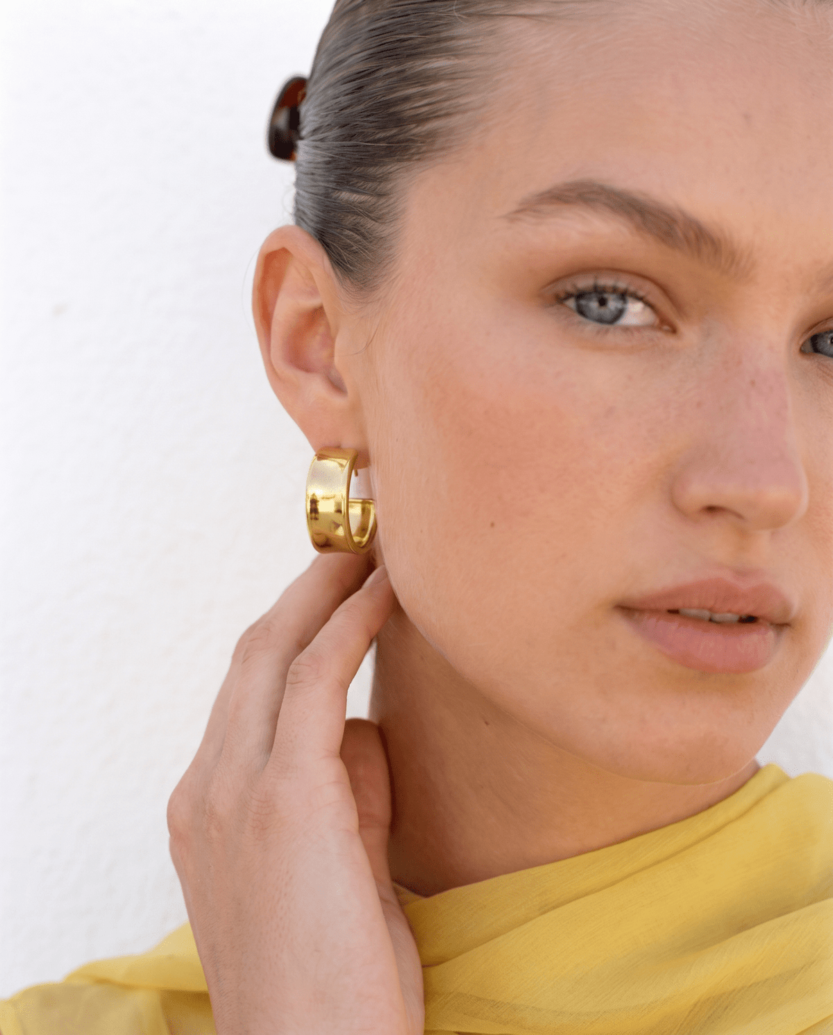Puck earrings - Opulaire - WATERPROOF jewelry - 