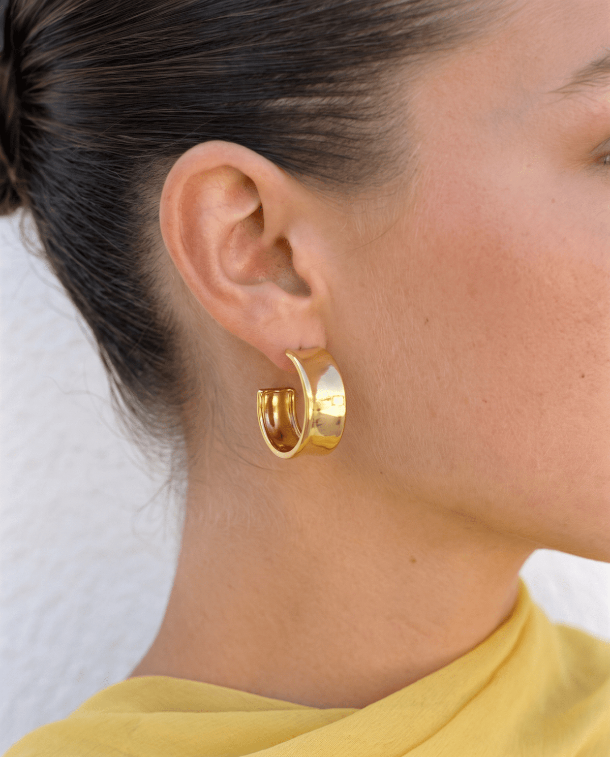 Puck earrings - Opulaire - WATERPROOF jewelry - 