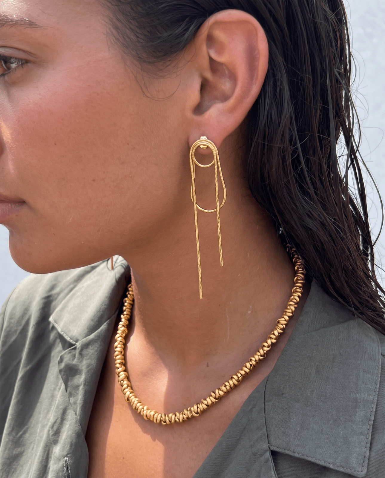 Quila earrings - Opulaire - WATERPROOF jewelry - 