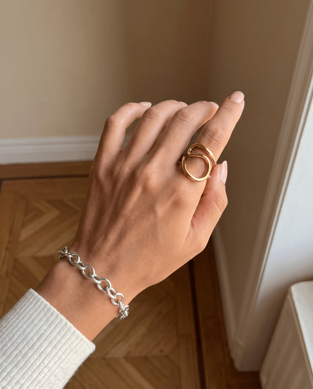 Rofa ring - Opulaire - WATERPROOF jewelry - Adjustable -
