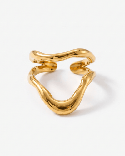 Rosa ring - Opulaire - WATERPROOF jewelry - Adjustable -