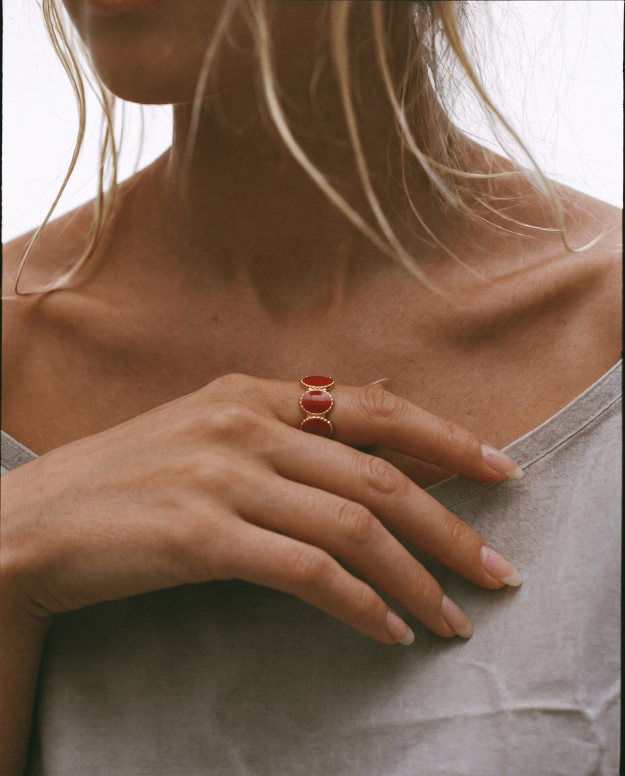 Sabine ring - Opulaire - WATERPROOF jewelry - Adjustable -