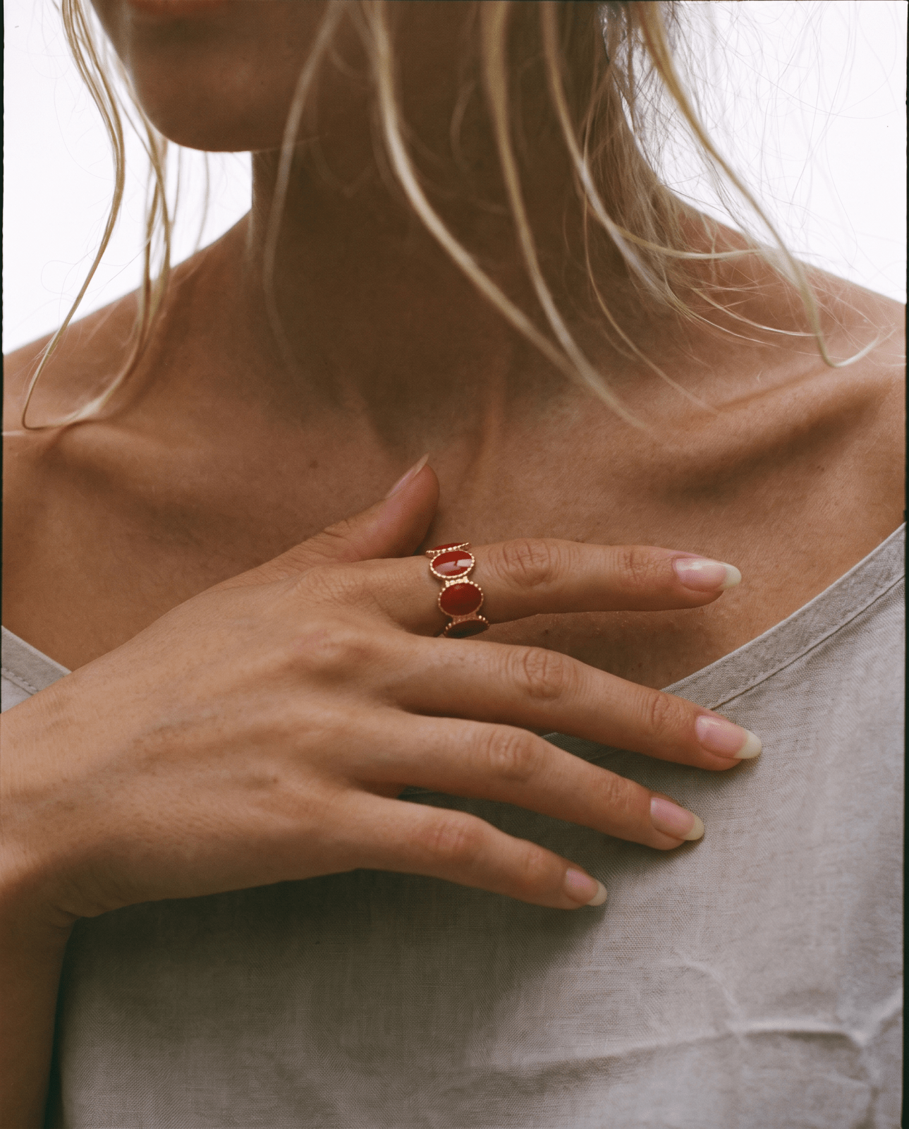 Sabine ring - Opulaire - WATERPROOF jewelry - Adjustable -