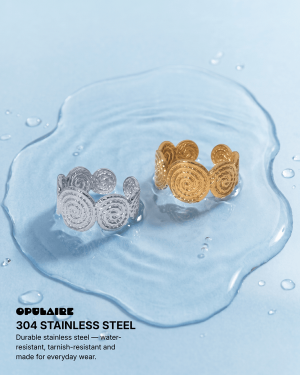 Sara ring - Opulaire - WATERPROOF jewelry - Adjustable -