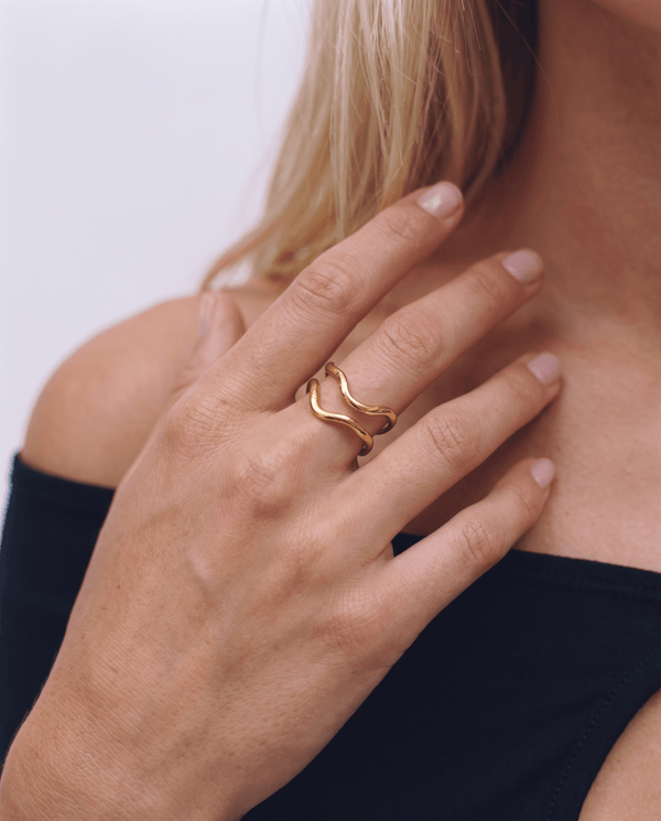 Saze ring - Opulaire - WATERPROOF jewelry - Adjustable -