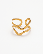 Saze ring - Opulaire - WATERPROOF jewelry - Adjustable -