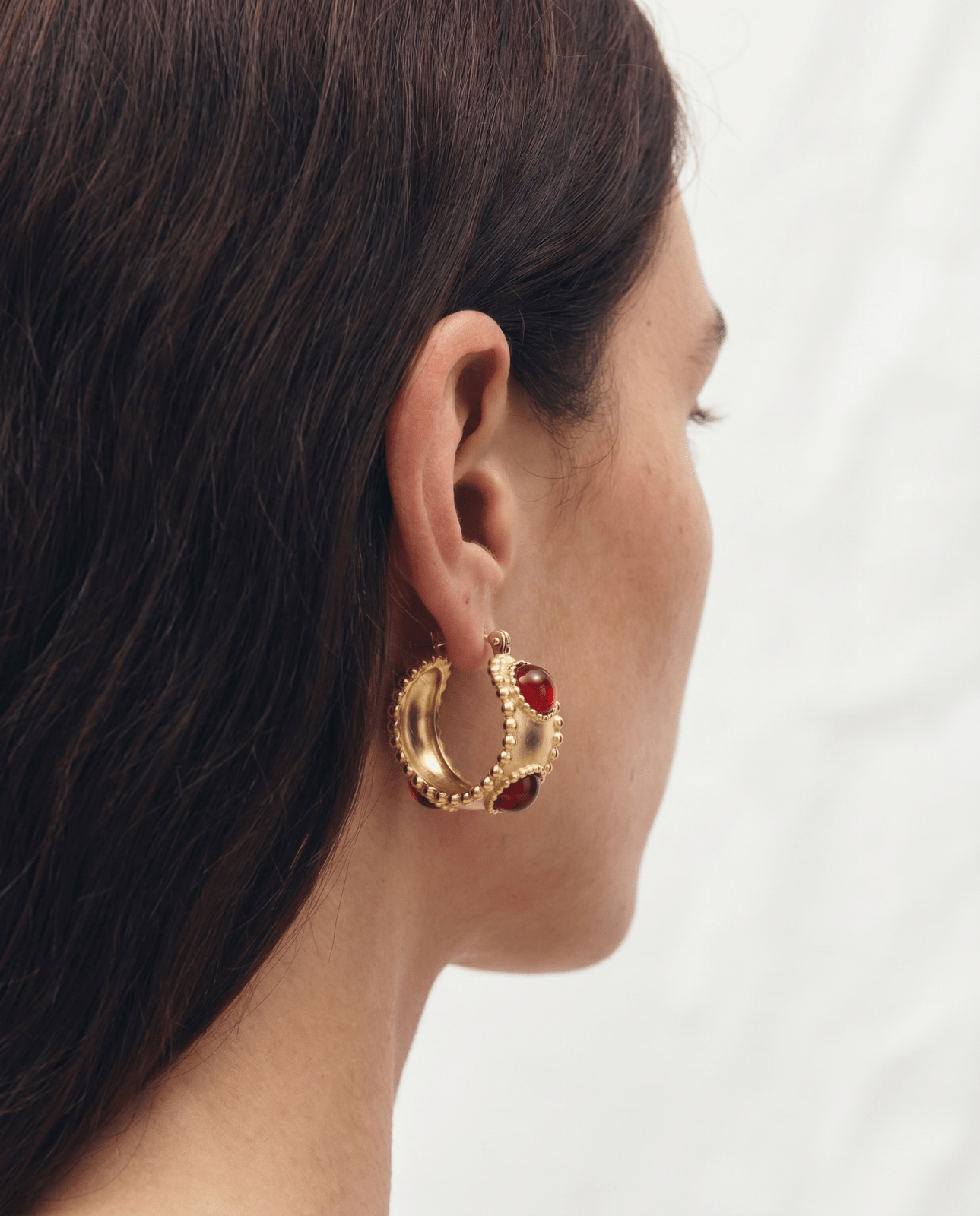Seraphine earrings - Opulaire - WATERPROOF jewelry - Green -