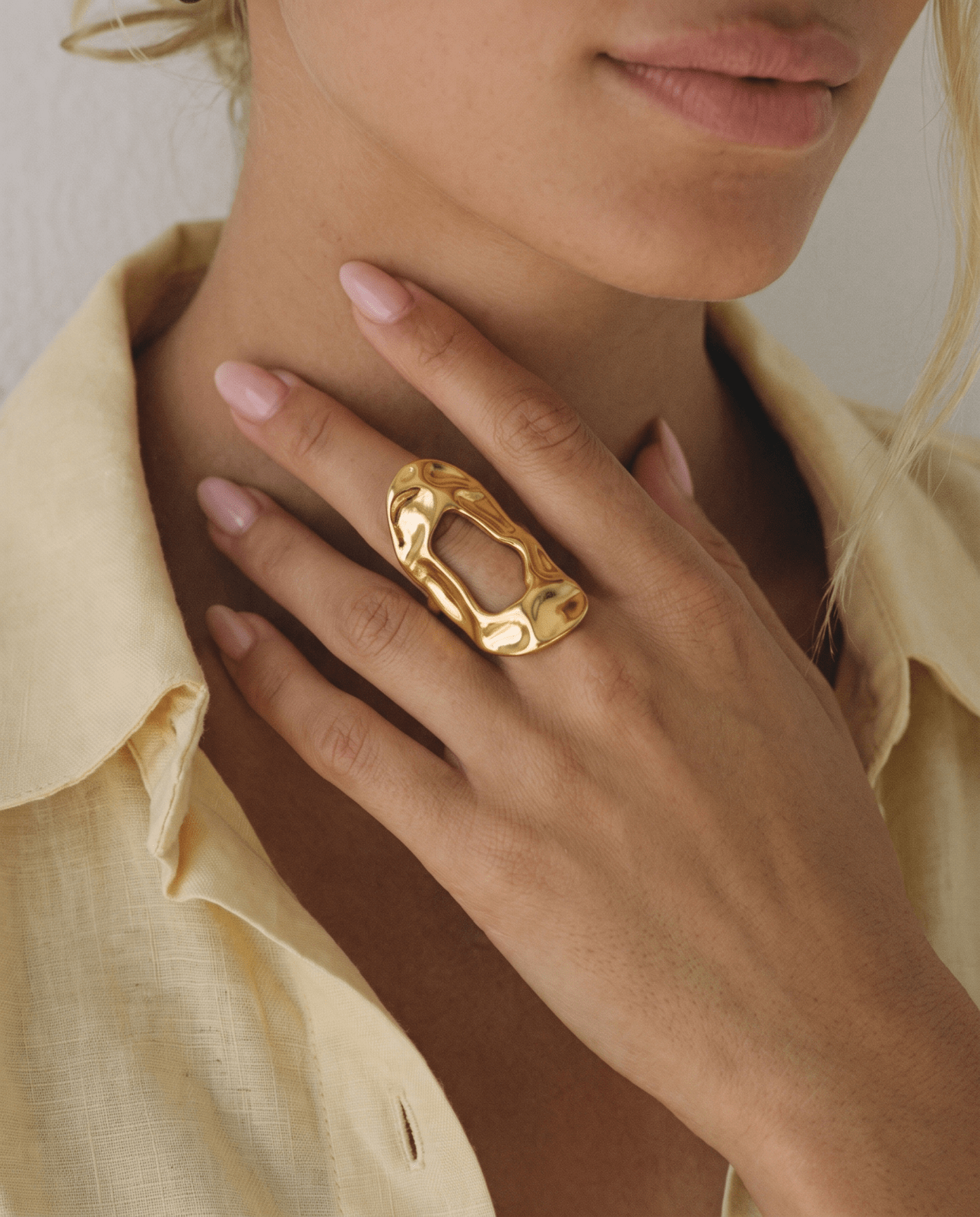 Sylvia ring - Opulaire - WATERPROOF jewelry - Adjustable -
