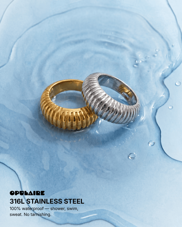 Tess ring - Opulaire - WATERPROOF jewelry - EU 52 -
