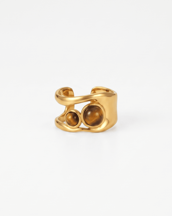 Tiki ring - Opulaire - WATERPROOF jewelry - Adjustable -