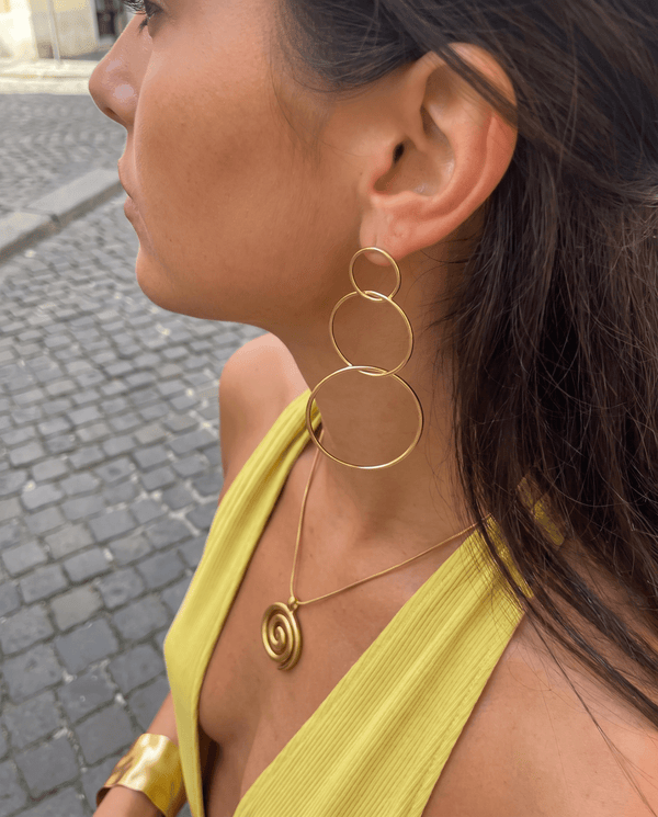Tribeca earrings - Opulaire - WATERPROOF jewelry - 