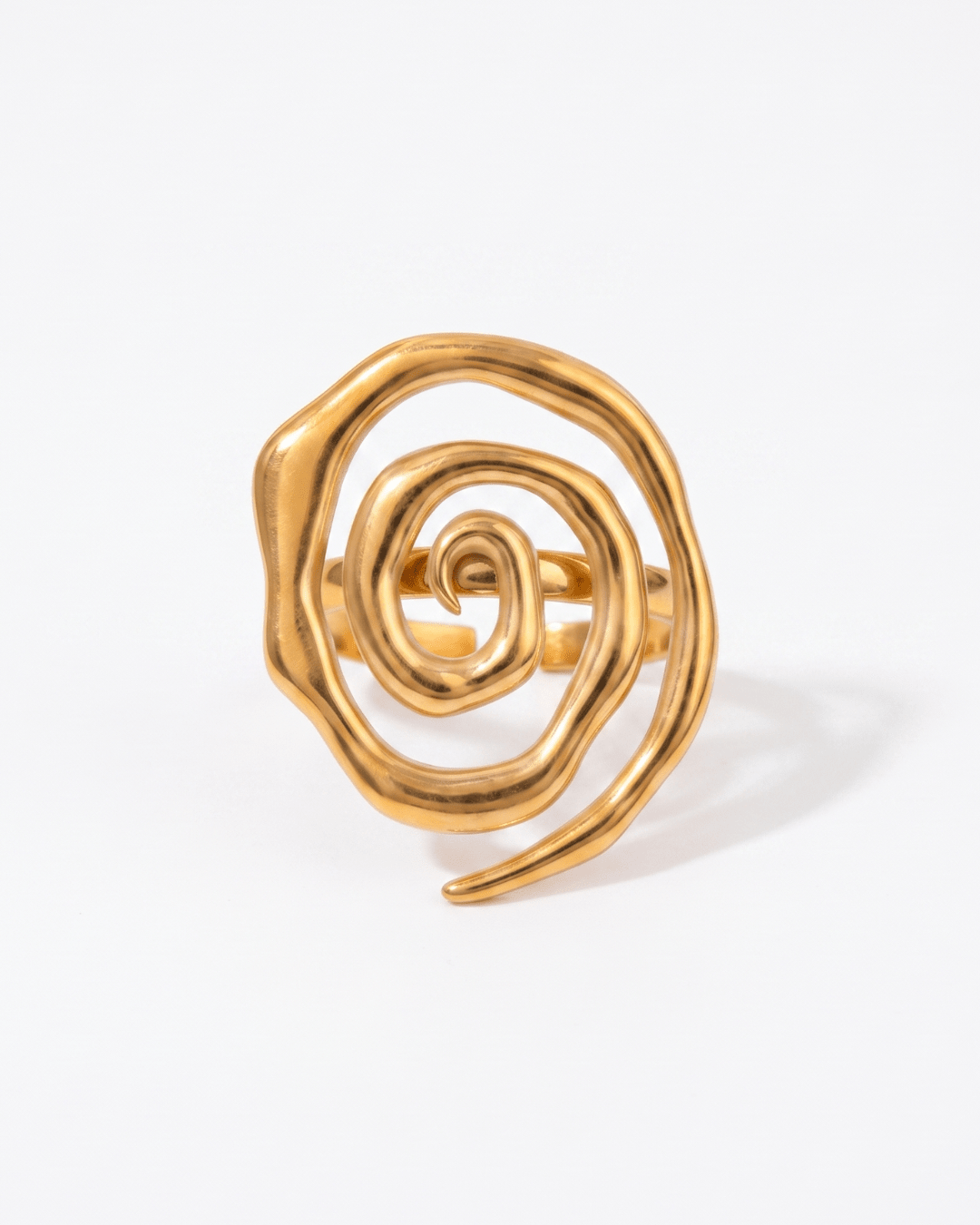 Turin ring - Opulaire - WATERPROOF jewelry - Gold - Adjustable