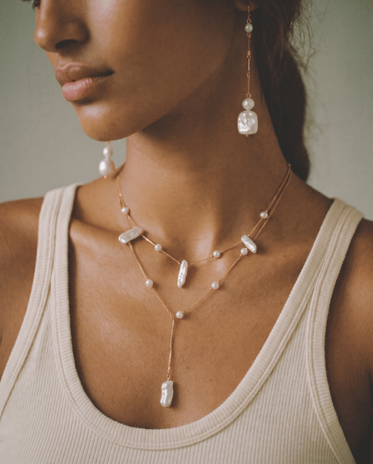 Twin necklaces - Opulaire - WATERPROOF jewelry - 