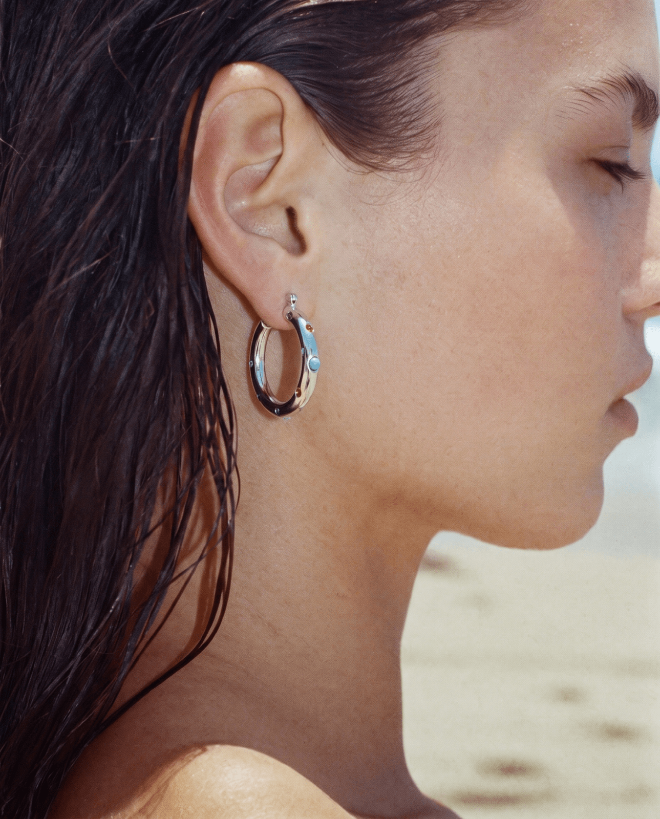 Val earrings - Opulaire - WATERPROOF jewelry - Gold -
