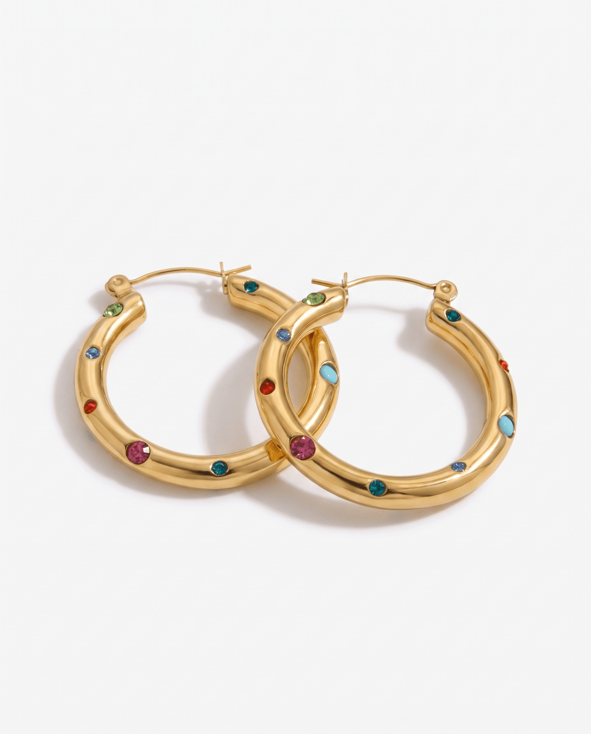 Val earrings - Opulaire - WATERPROOF jewelry - Gold -