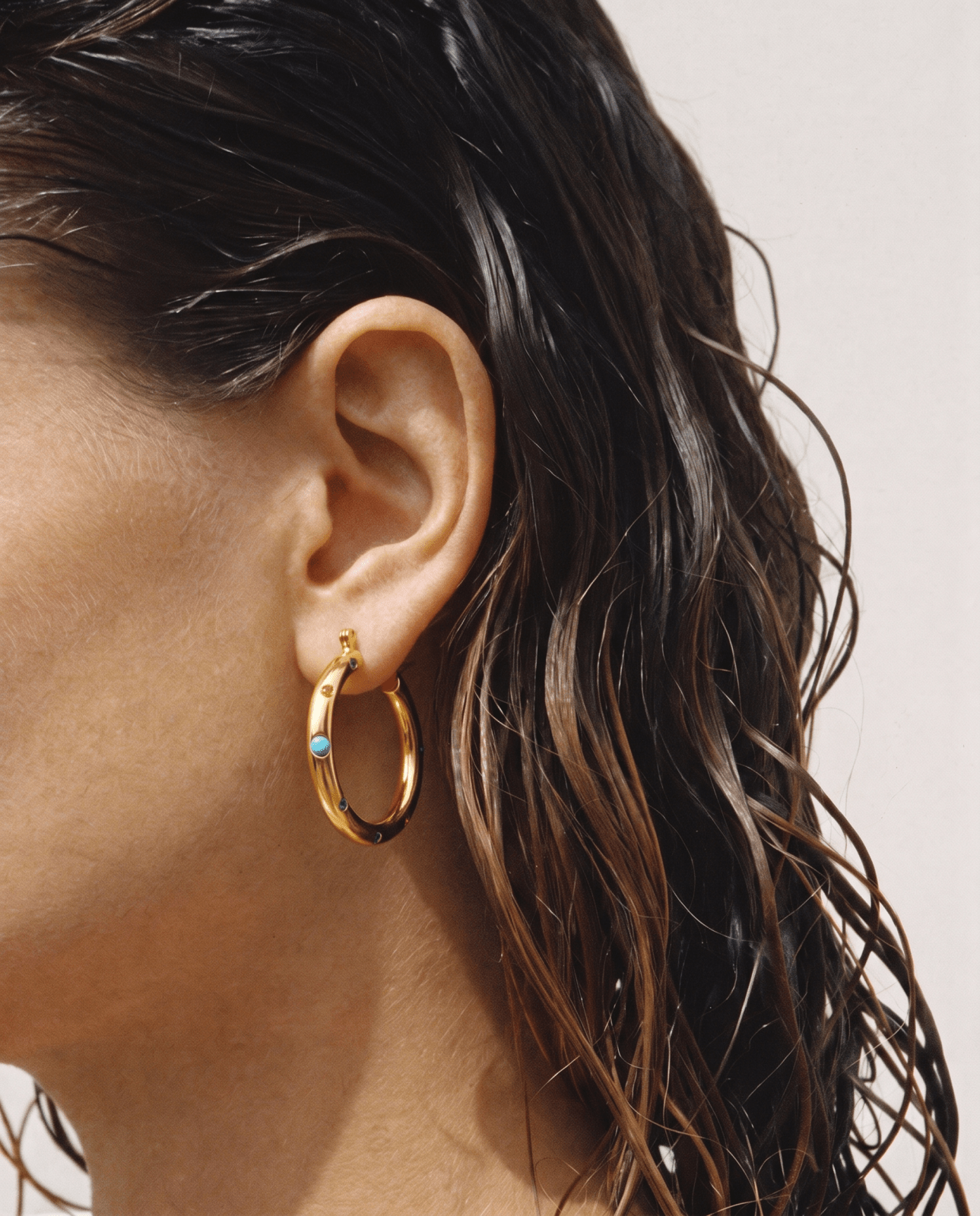 Val earrings - Opulaire - WATERPROOF jewelry - Gold -