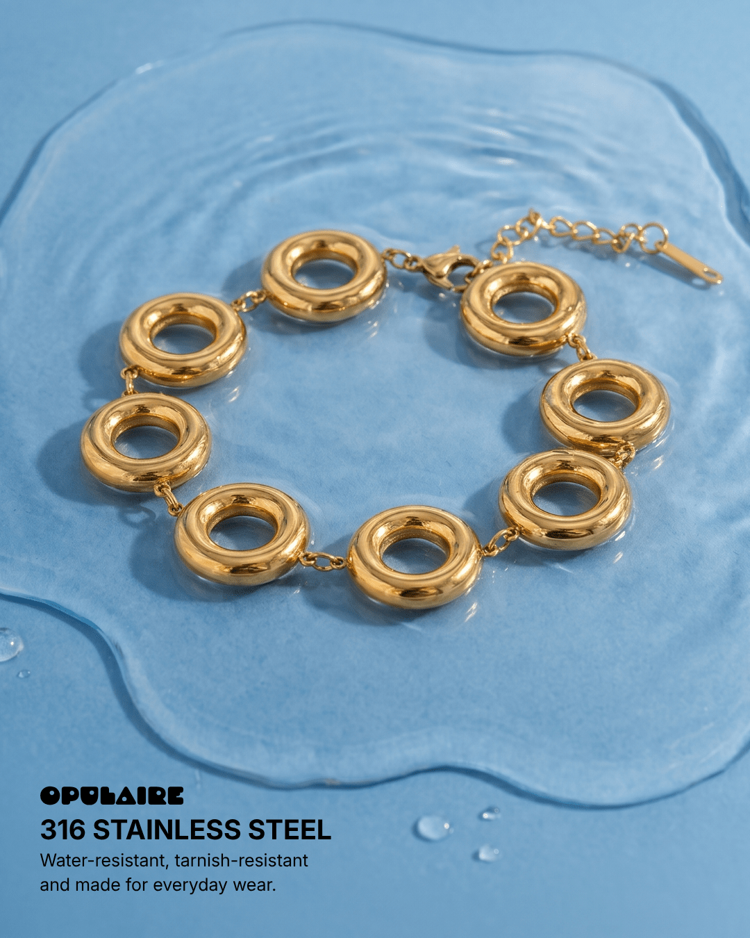 Verona bracelet - Opulaire - WATERPROOF jewelry - 
