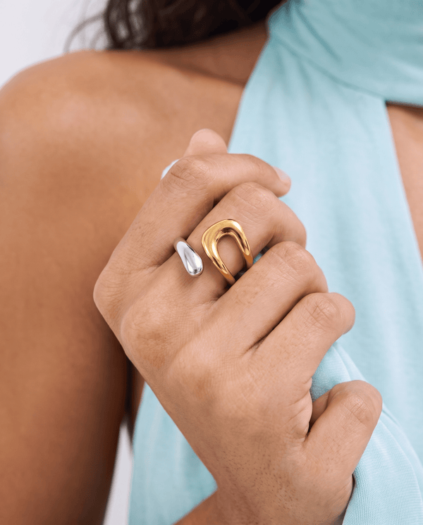Viana ring - Opulaire - WATERPROOF jewelry - Adjustable -