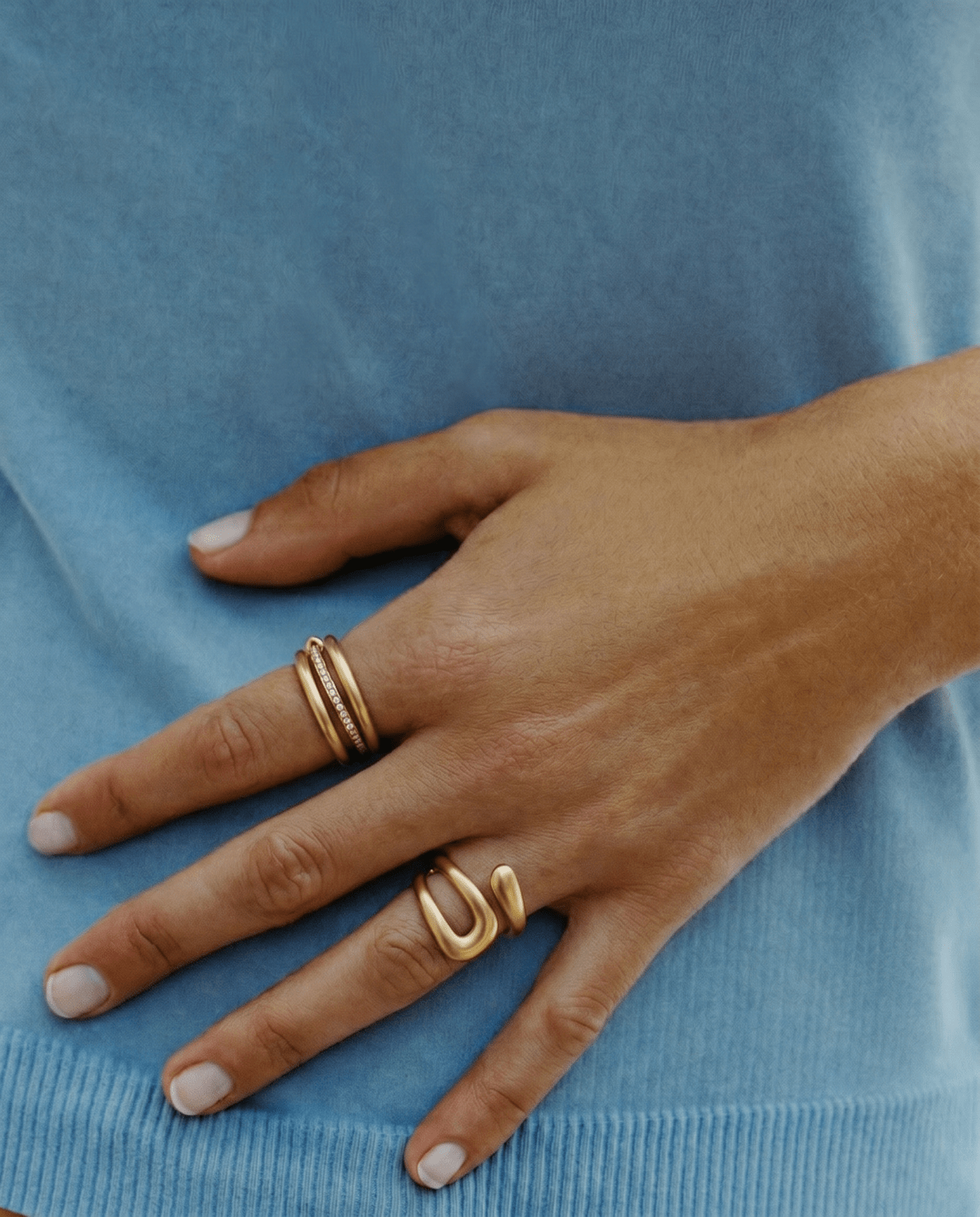 Viana ring - Opulaire - WATERPROOF jewelry - Adjustable -