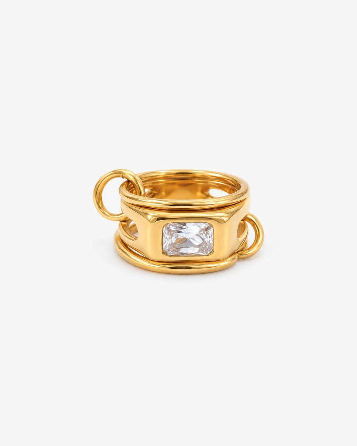 Vivian ring - Opulaire - WATERPROOF jewelry - EU 52 -
