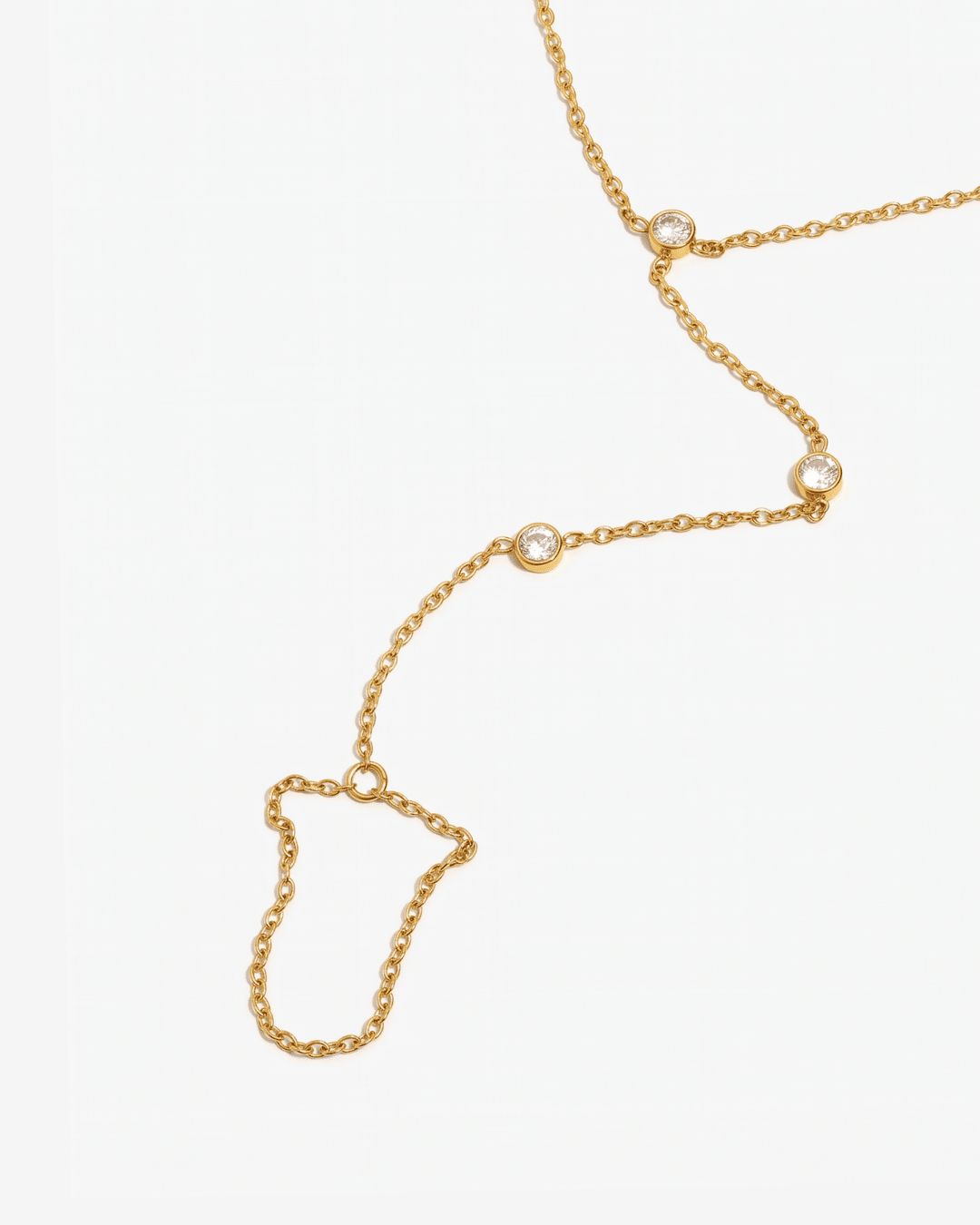 Yael hand chain - Opulaire - WATERPROOF jewelry - 