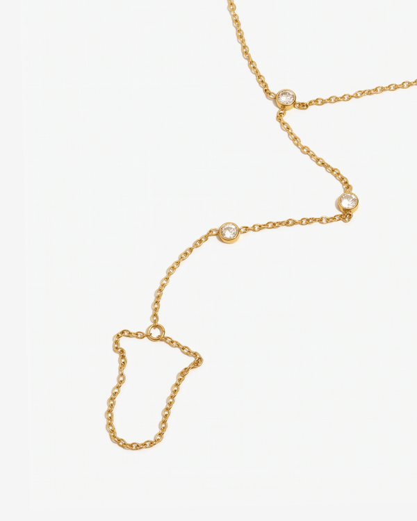 Yael hand chain - Opulaire - WATERPROOF jewelry - 