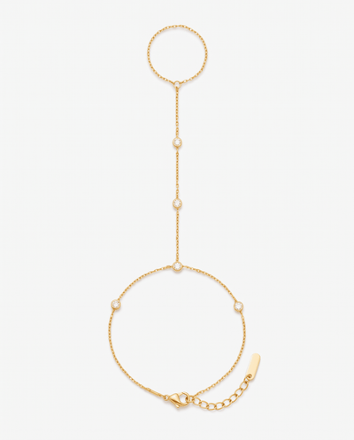 Yael hand chain - Opulaire - WATERPROOF jewelry - 