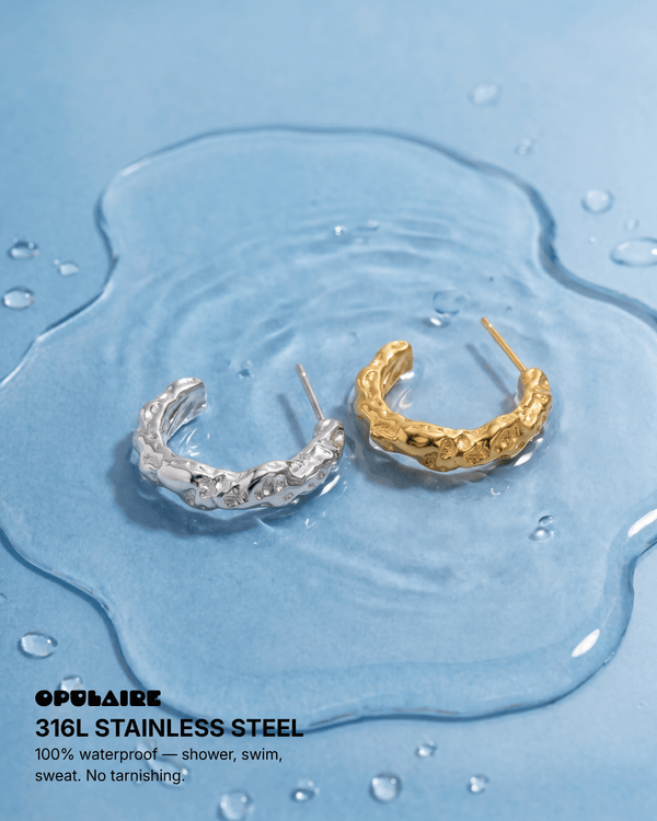 Yara earrings - Opulaire - WATERPROOF jewelry - 