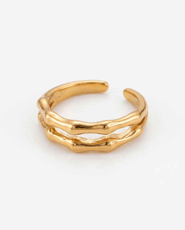 Zia ring - Opulaire - WATERPROOF jewelry - Adjustable -