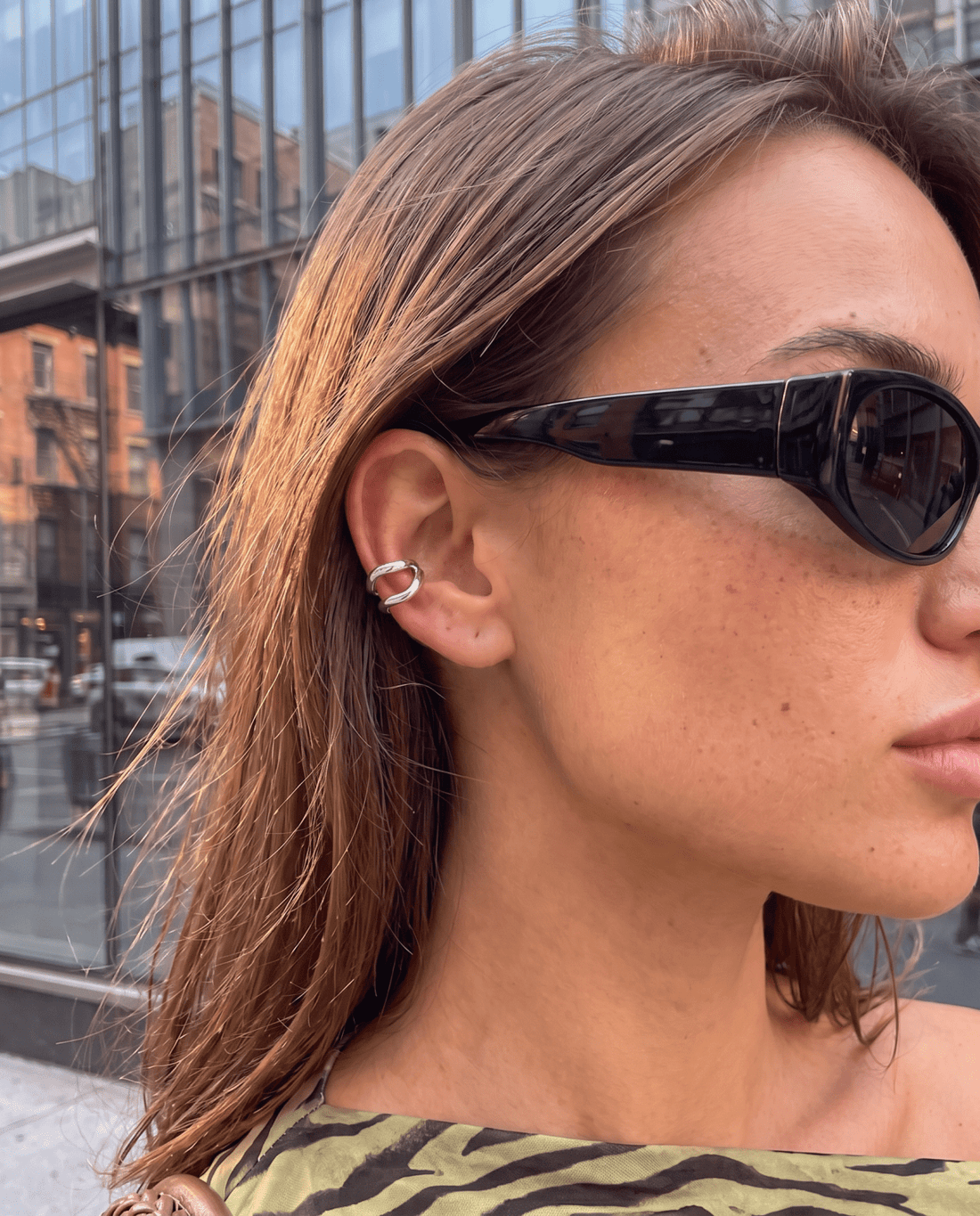 Ziya ear cuffs - Opulaire - WATERPROOF jewelry - 