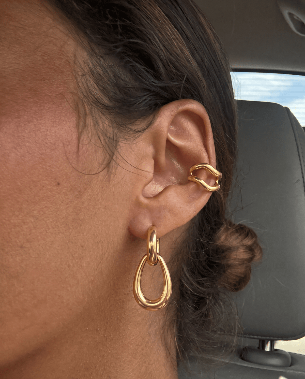 Ziya ear cuffs - Opulaire - WATERPROOF jewelry - 